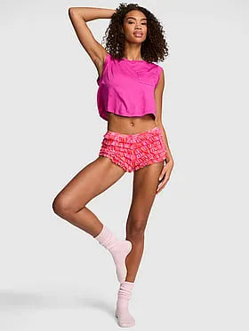 Light as Air Jersey Cropped Tank Top