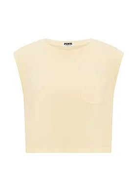 Light as Air Jersey Cropped Tank Top