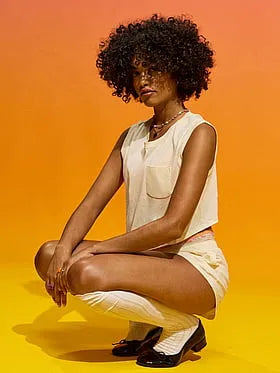 Light as Air Jersey Cropped Tank Top