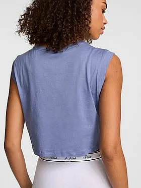 Light as Air Jersey Cropped Tank Top