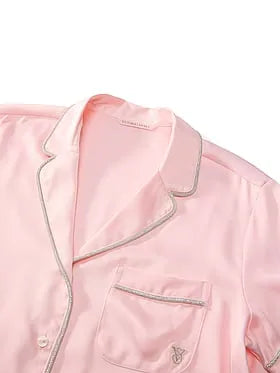 Signature Satin Shine Short Pajama Set