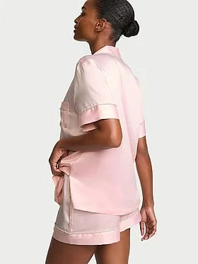 Signature Satin Shine Short Pajama Set