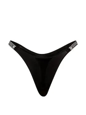 OmbrÃ© Stripe Shine Strap Thong Panty