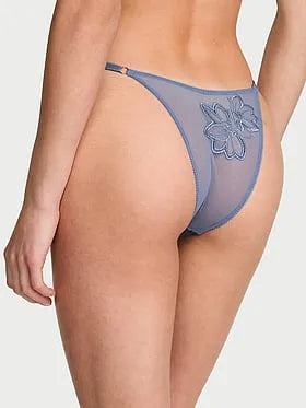 Denim Embroidery Brazilian Panty