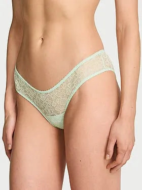 Tease Lace Hardware Open-Back Cheeky Panty