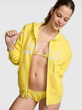 Berry Full Zip Hooded Sweatshirt