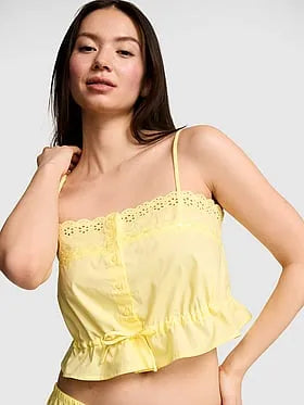 Shira Poplin Henley Top