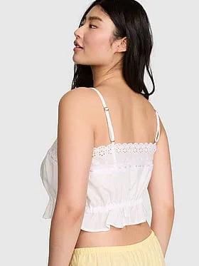 Shira Poplin Henley Top