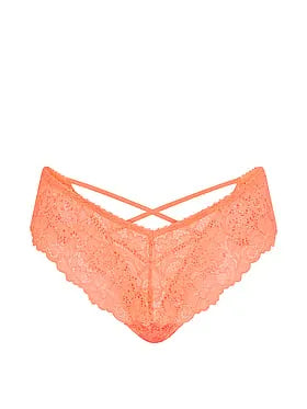 Tease Sexy Strappy Lace Open-Back Cheeky Panty