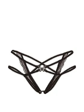 Strappy Butterfly Hardware Peekaboo Cheeky Panty