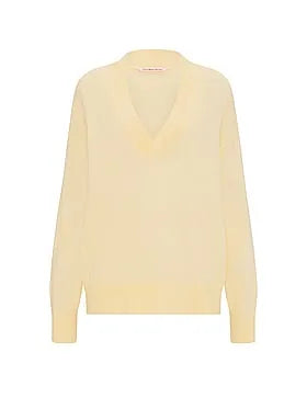 Luxe Knit Oversized V-Neck Sweater