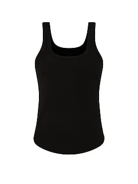 VS Iconic Rib Square-Neck Tank Top