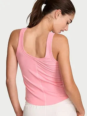 VS Iconic Rib Square-Neck Tank Top