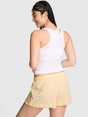 Cotton Boxy Pajama Shorts