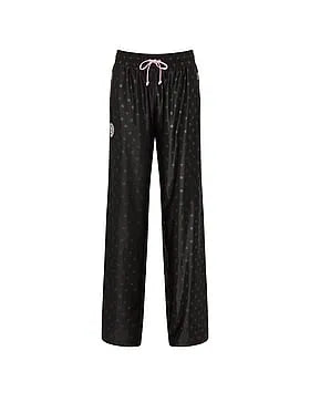 Goal-Getter Satin Straight-Leg Pants