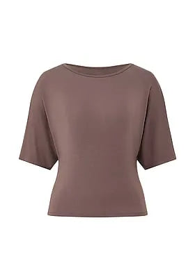 VSX Drapey Knit Side-Ruched Tee