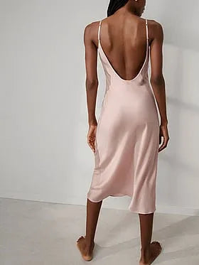 Washable Silk Bias Slip Dress