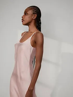Washable Silk Bias Slip Dress