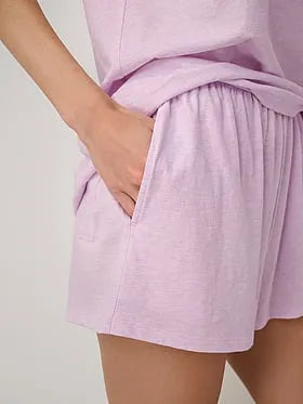 Organic Pima Tee Short Set