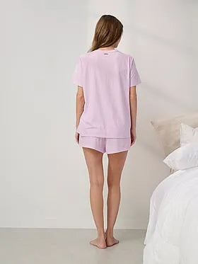 Organic Pima Tee Short Set