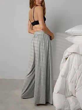 Organic Pima Wide-Leg Pant