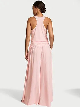Organic Pima Wide-Leg Pant