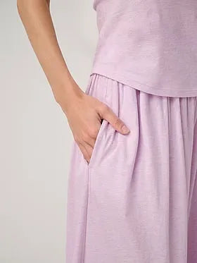 Organic Pima Wide-Leg Pant