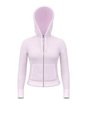 Hudson Cable Knit Full Zip Hoodie