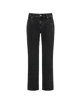 Low-Rise Boyfriend Jeans