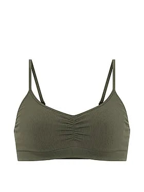 AnyWear Ruched Plunge Bra