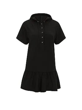 All-Day Cottonâ¢ Hooded Romper