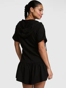 All-Day Cottonâ¢ Hooded Romper