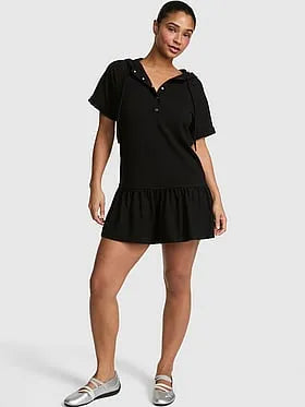 All-Day Cottonâ¢ Hooded Romper