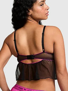 PINK Winkâ¢ Lightly Lined Babydoll Bra Top