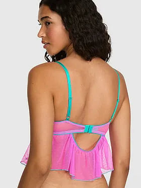 PINK Winkâ¢ Lightly Lined Scoop Corset Top