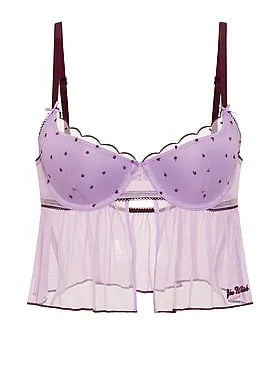PINK Winkâ¢ Lightly Lined Scoop Corset Top