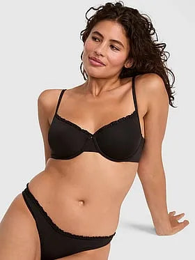 Ruï¬e Unlined Bikini Top