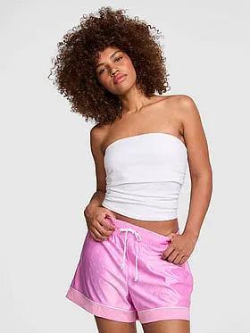 Goal-Getter Satin Boxy Shorts