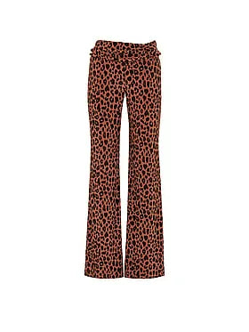 Night-Out Stretchy Knit Ruched Flare Pants