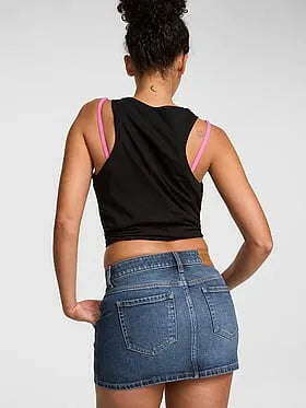 Denim by PINK Mini Jean Skirt