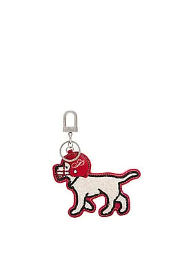Game Day Dog Keychain Charm