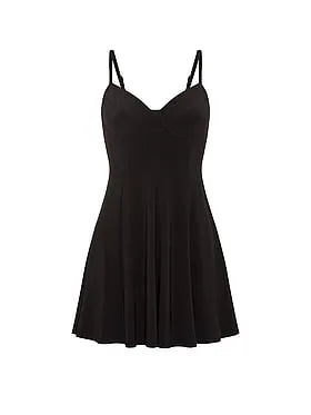 Night-Out Stretchy Knit Corset Dress