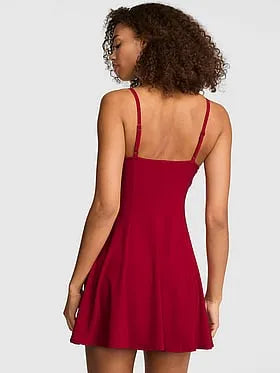 Night-Out Stretchy Knit Corset Dress
