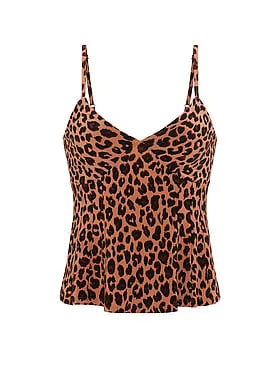 Night-Out Stretchy Knit Corset Tank Top