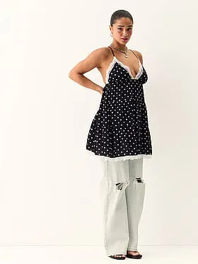 Flirt Alert Tiered Mini Dress