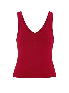All-Day Soft Rib Hook-and-Eye Tank Top