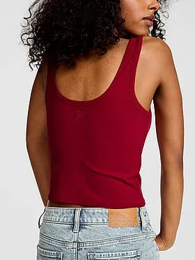 All-Day Soft Rib Hook-and-Eye Tank Top