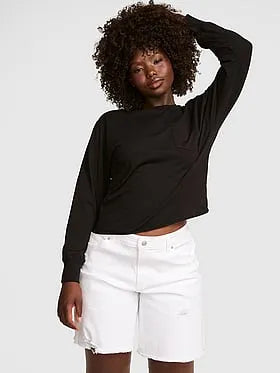 Campus Cottonâ¢ Long-Sleeve Pocket Tee