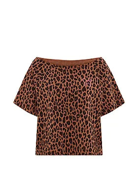 Campus Cottonâ¢ Oï¬-The-Shoulder Boxy Tee
