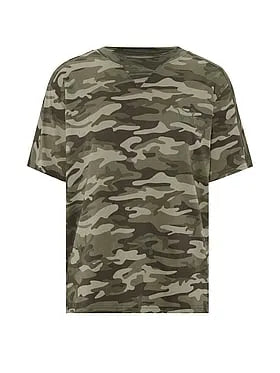 Campus Cottonâ¢ V-Stitch Crewneck Boxy Tee